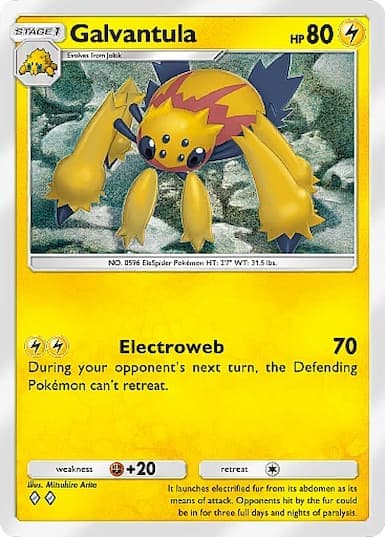 Galvantula Pokemon TCG Pocket