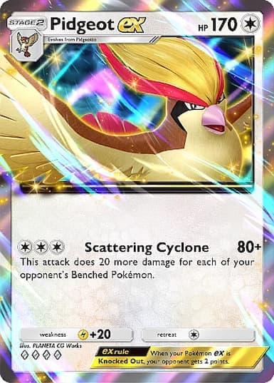 Pidgeot ex Pokemon TCG Pocket