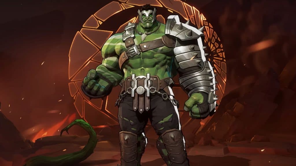 Hulk Green Scar skin