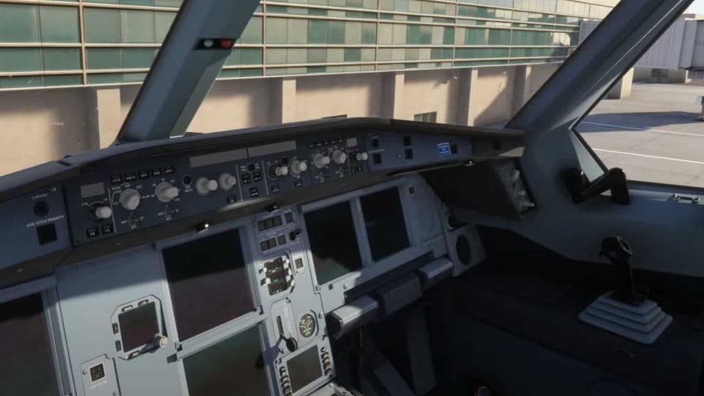 Flight Simulator cockpit