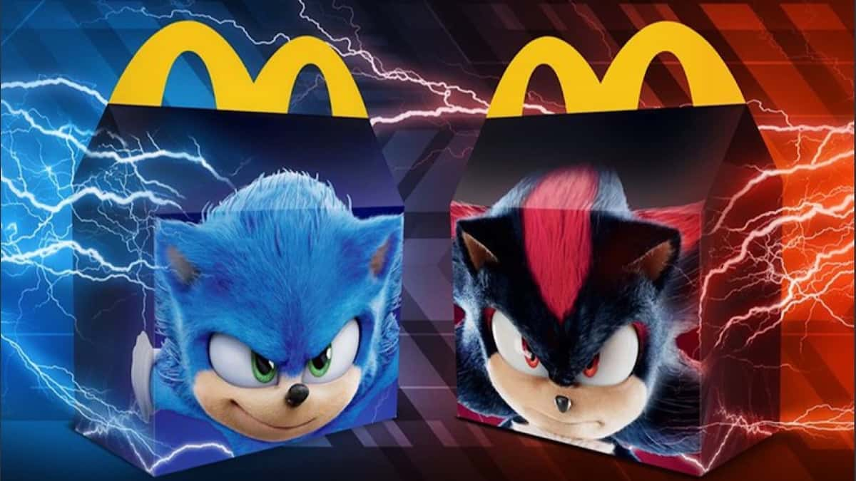 sonic movie happy meal