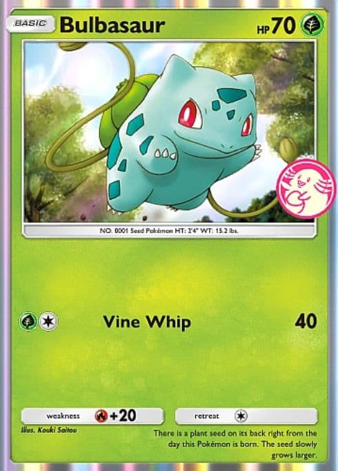 Pokemon TCG Pocket Bulbasaur Promo Card