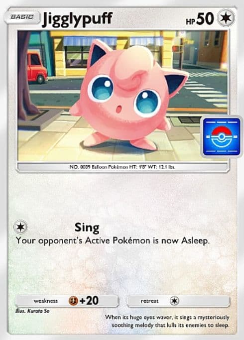 Pokemon TCG Pocket Jigglypuff Promo Card