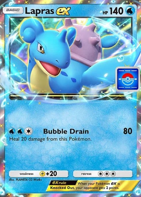 Pokemon TCG Pocket Lapras ex Promo Card