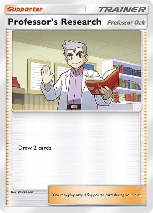 Pokemon TCG Pocket Professor's Research Promo Card