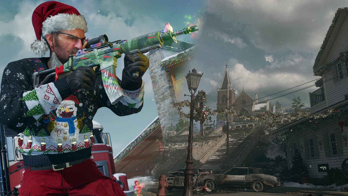 black ops 6 weaver skin and liberty falls map in jingle hells event