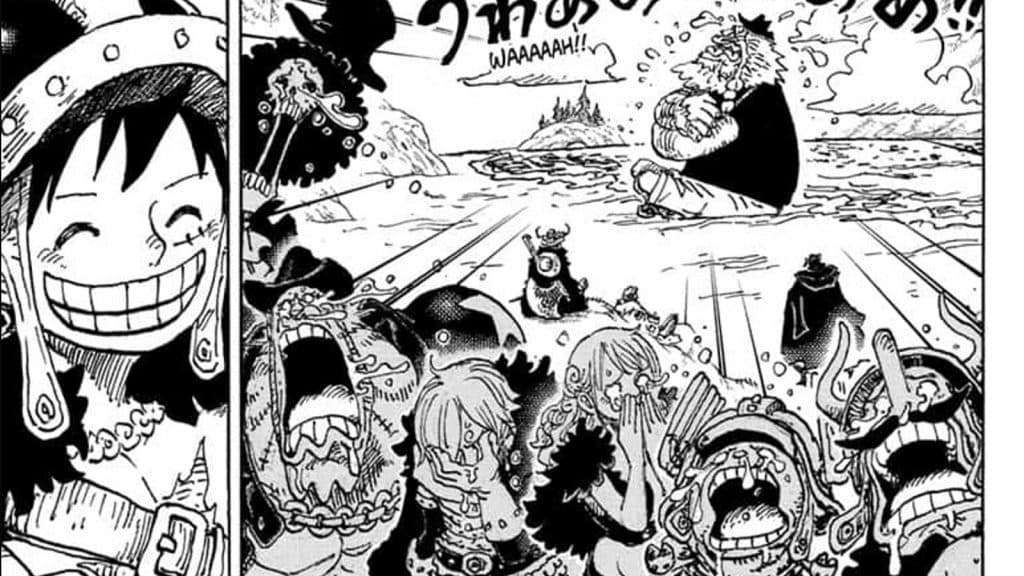 An image from the One Piece manga