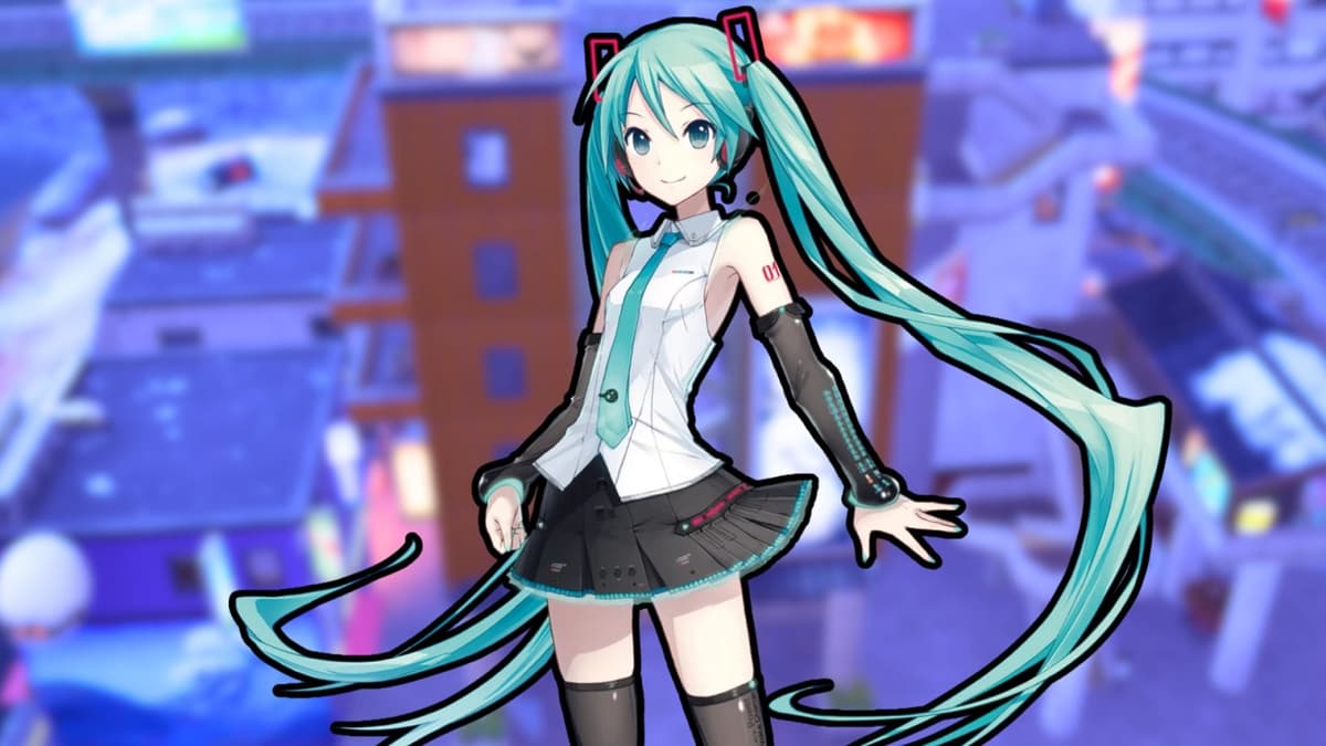 Hatsune Miku in Fortnite