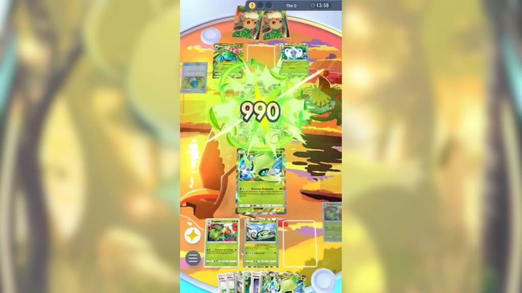 Pokemon TCG Pocket Celebi EX Deck Damage