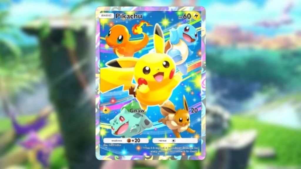 Pokemon TCG Pocket New Year event promo card