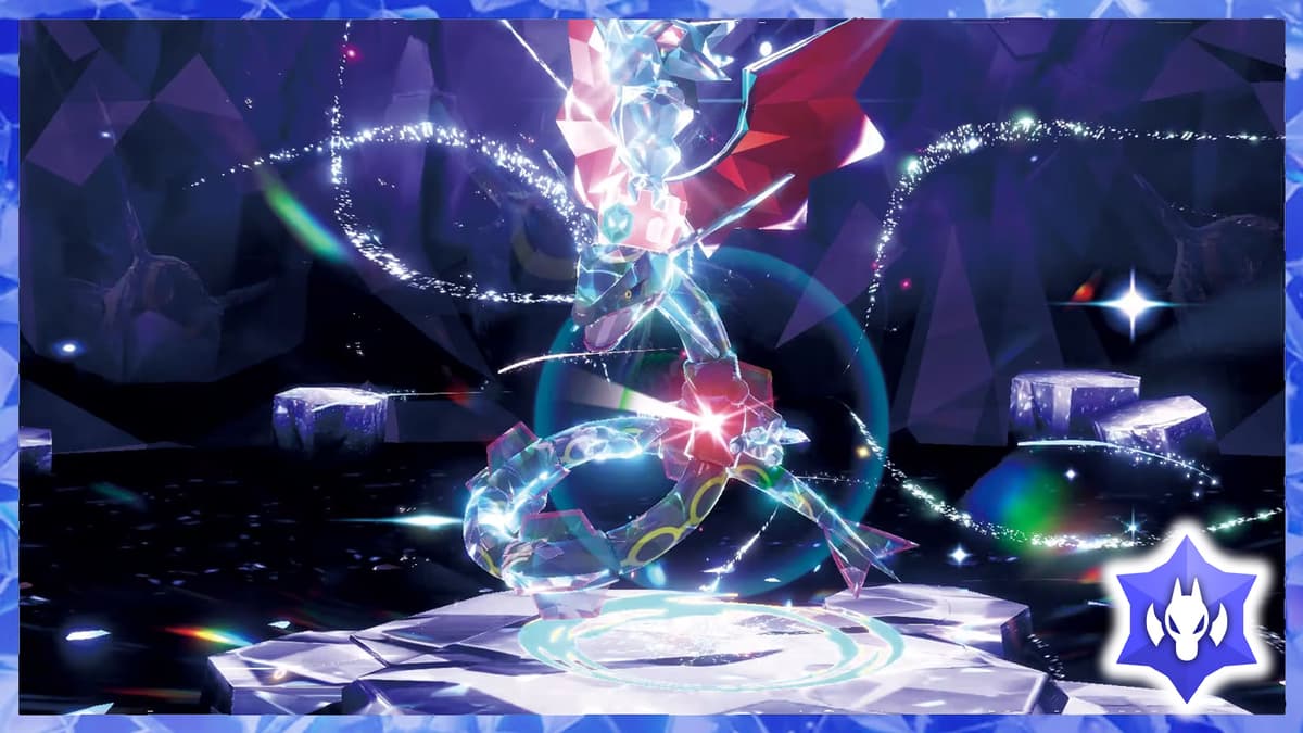 pokemon scarlet violet shiny rayquaza tera raid