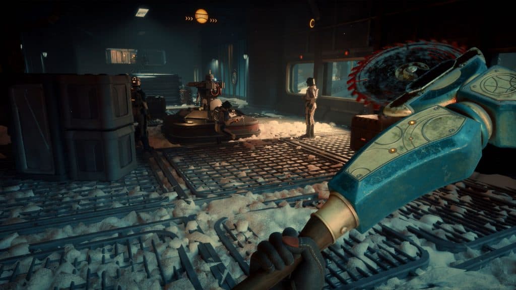 outer worlds 2 player using melee weapon