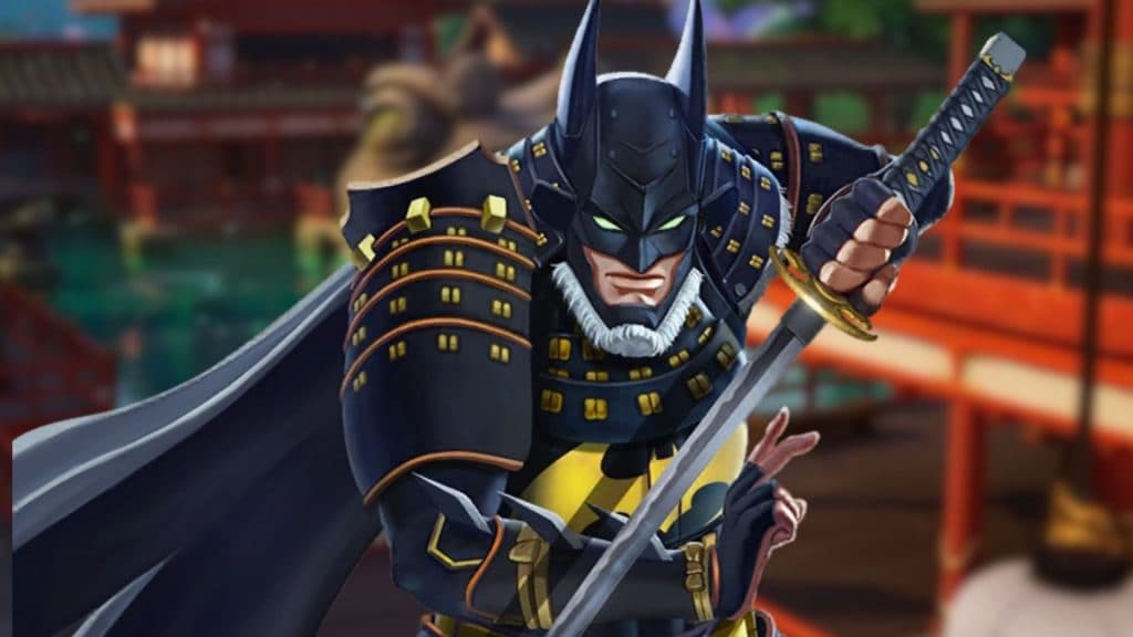 Batman with a katana