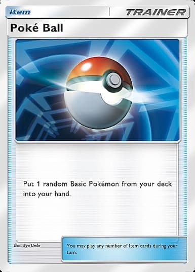 Poke Ball Pokemon Trading Card Game