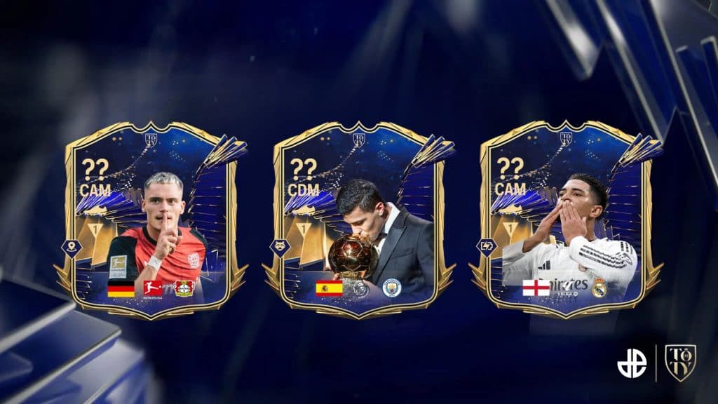 best midfielders ea fc 25 toty