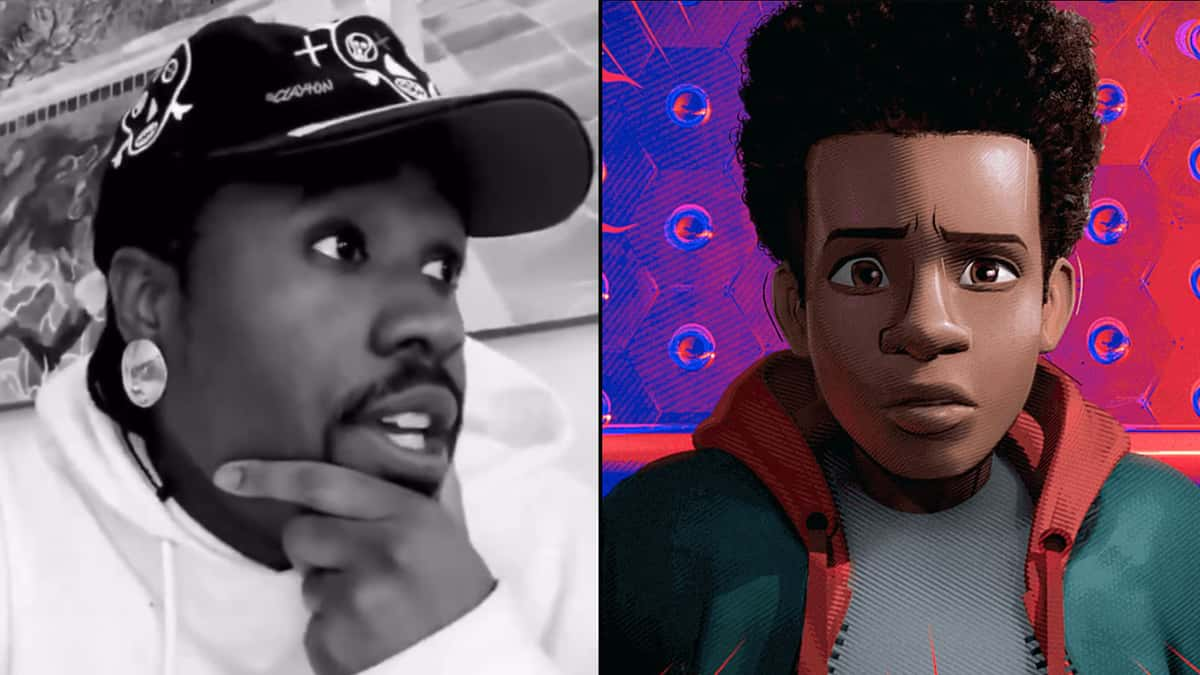 Shameik Moore Miles Morales spiderverse