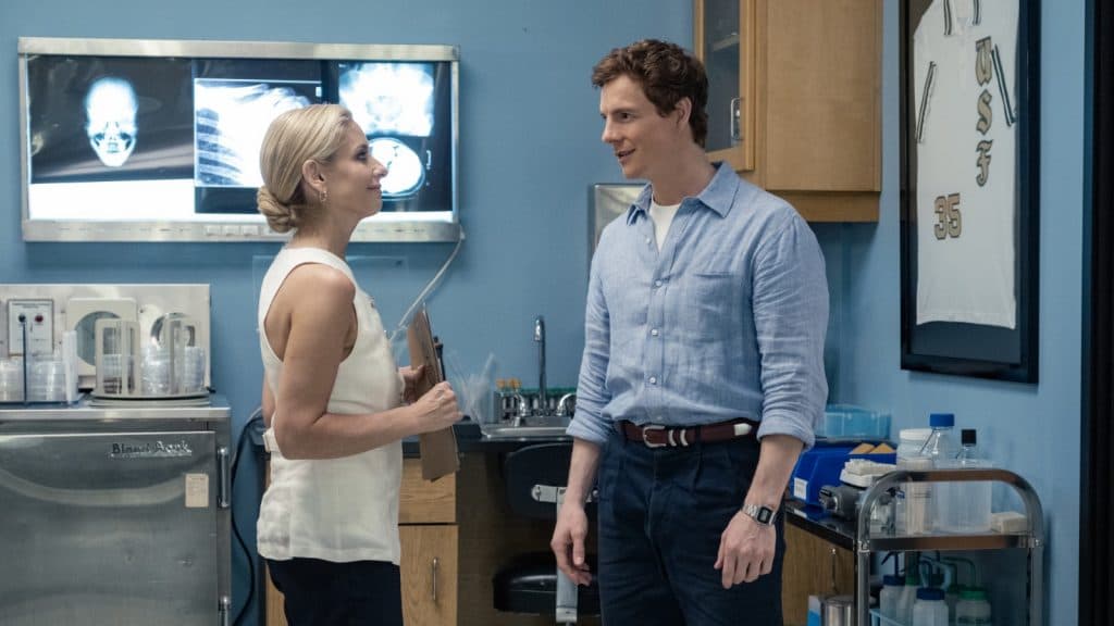 Dexter Original Sin Episode 2 recap: Patrick Gibson as Dexter and Sarah Michelle Gellar as Tanya