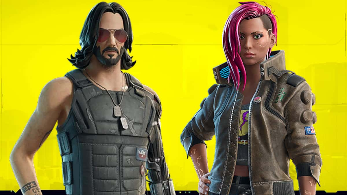 fortnite cyberpunk 2077 skins