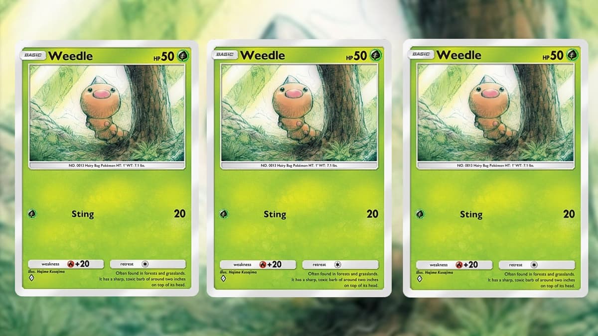 Weedle Pokemon TCG Pocket