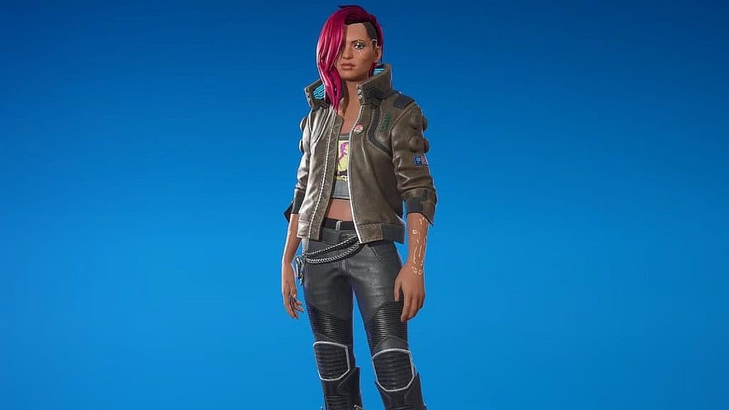 fortnite v skin cyberpunk