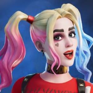 Harley Quinn skin in Fortnite.