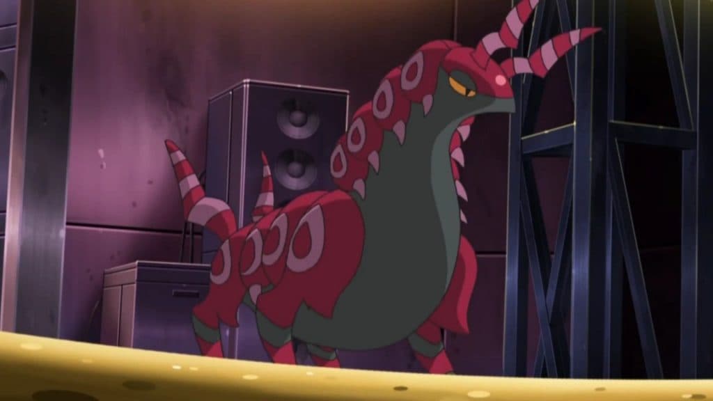 Scolipede in the Pokemon anime