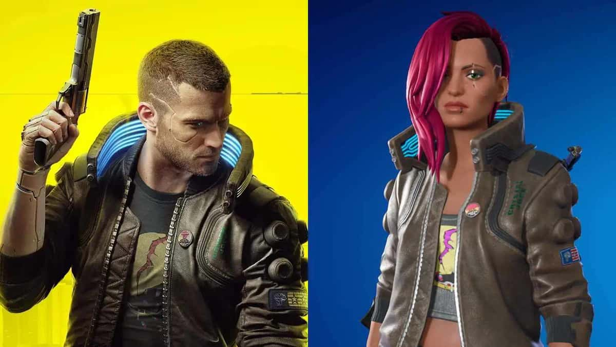 fortnite cyberpunk v