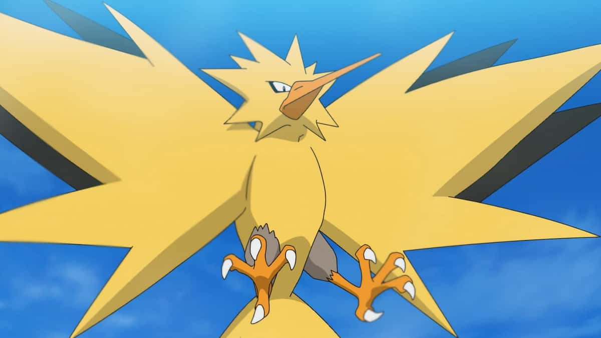 Zapdos Pokemon anime