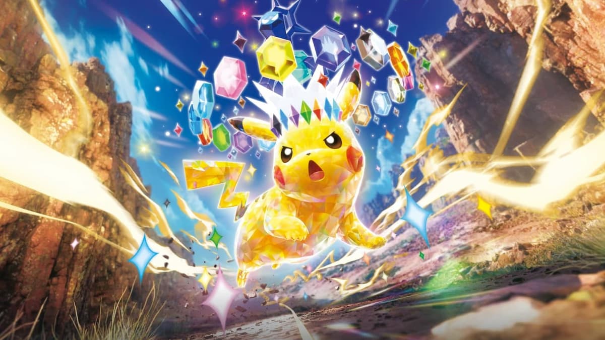 Pikachu Surging Sparks Pokemon