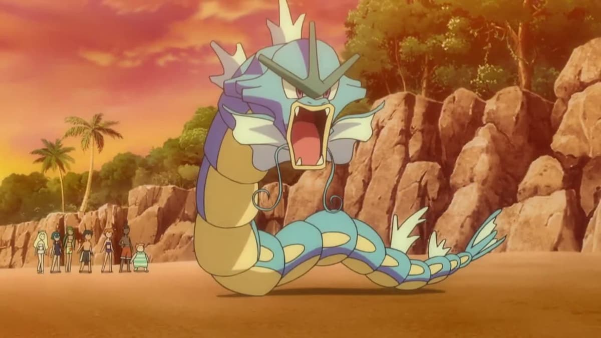 Gyarados Pokemon Sun & Moon anime