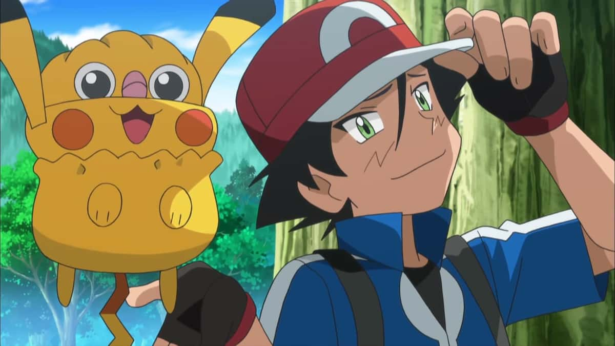 Pokemon anime X & Y Team Rocket imposter Ash Pikachu