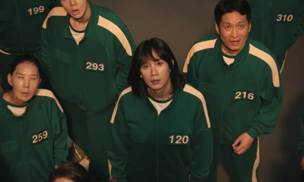 Park Sung-hoon as Cho Hyun-ju, aka Player 120, in Squid Game Season 2