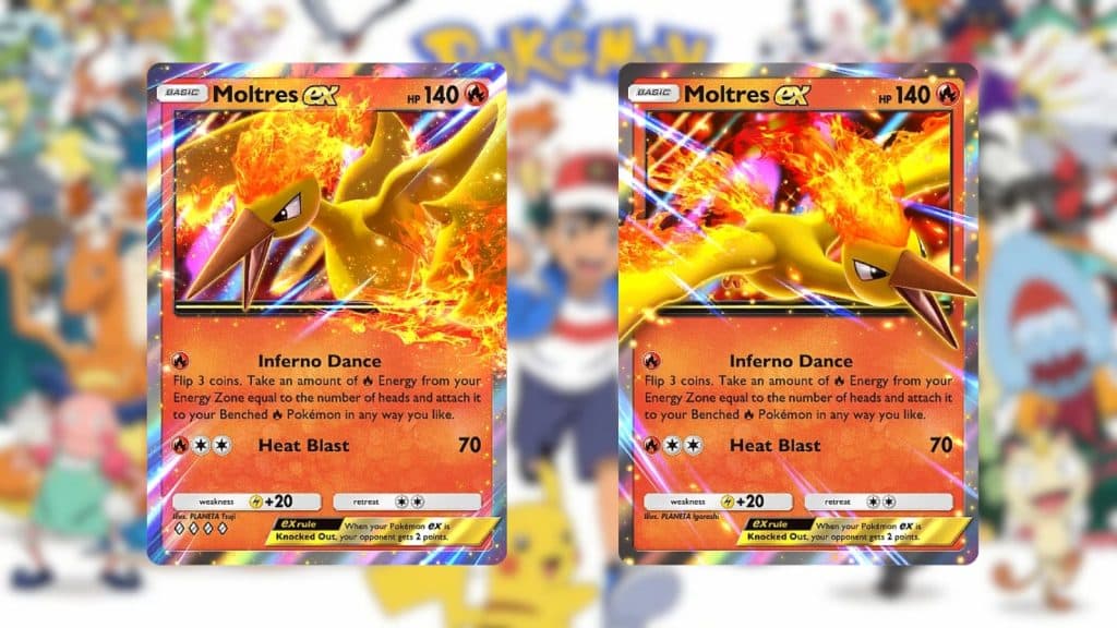 Pokemon TCG Pocket Moltres EX Promo