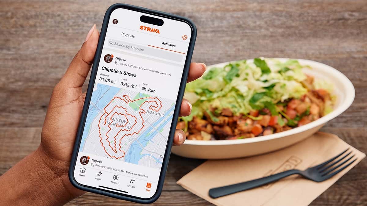 chipotle and Strava the city challenge