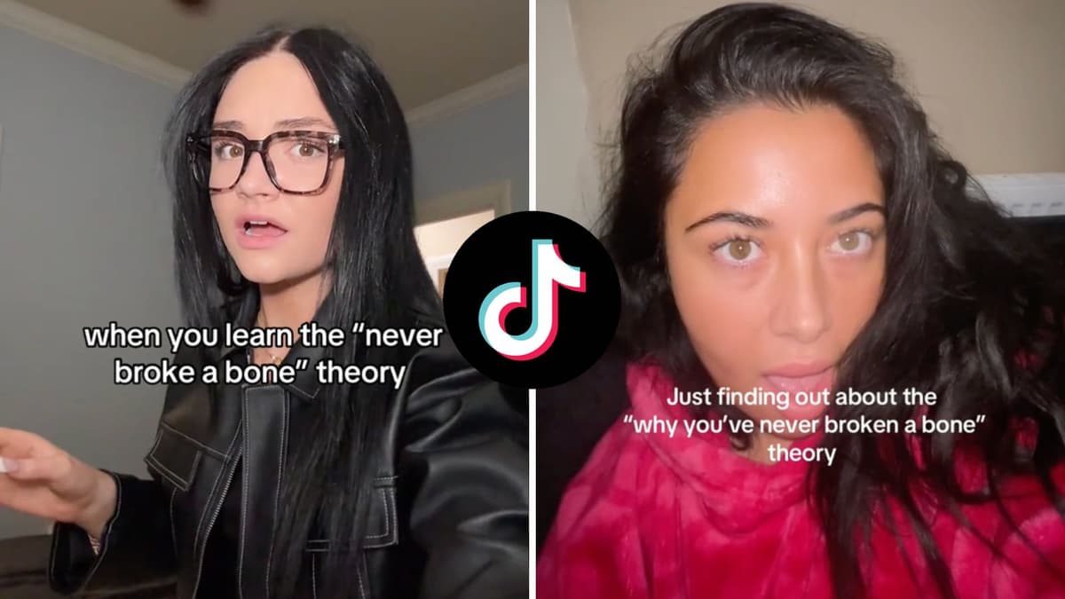 Never broke a bone theory TikTok