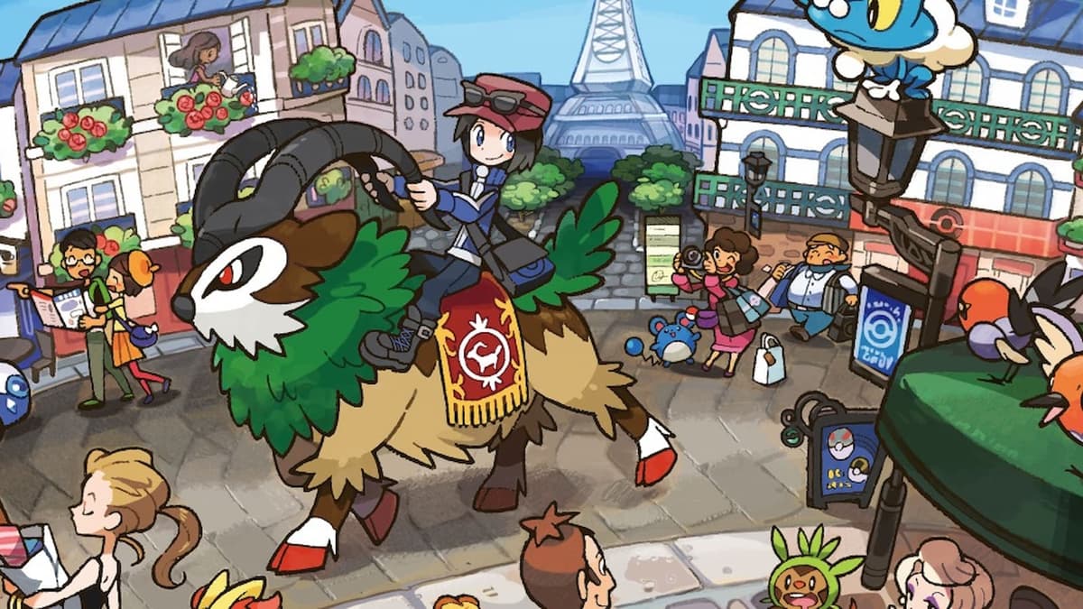 Pokemon Gogoat Lumiose City