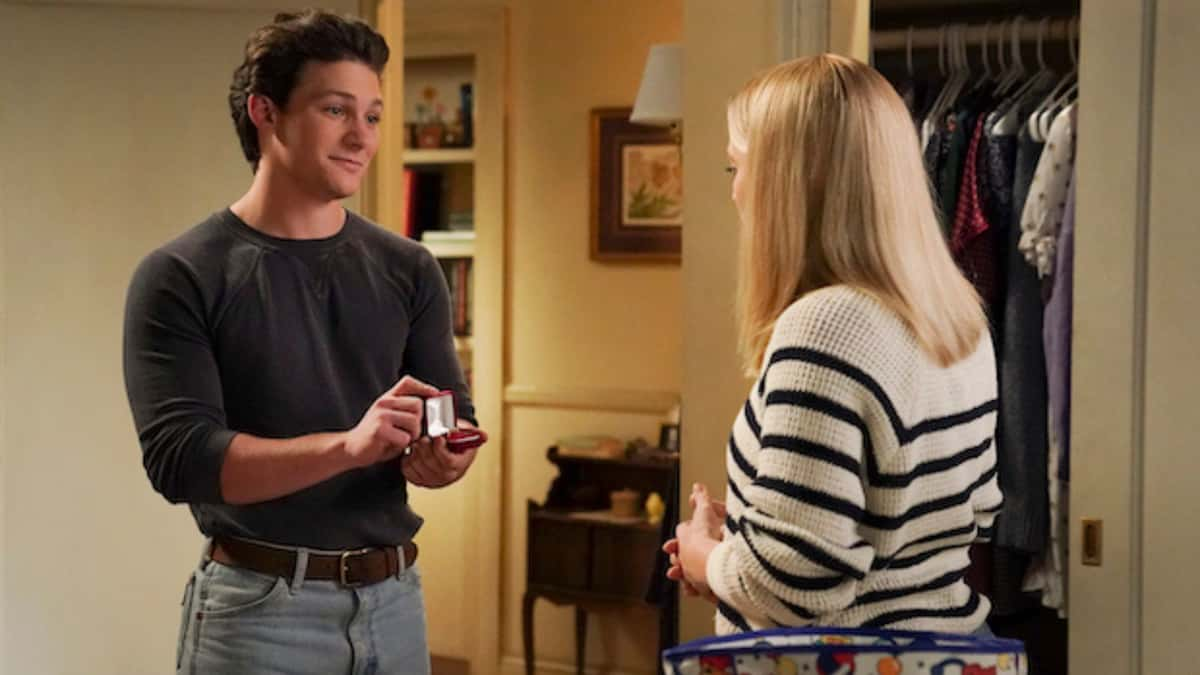 Georgie proposes to Mandy in Young Sheldon