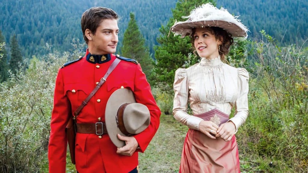 Jack and Elizabeth in When Calls the Heart