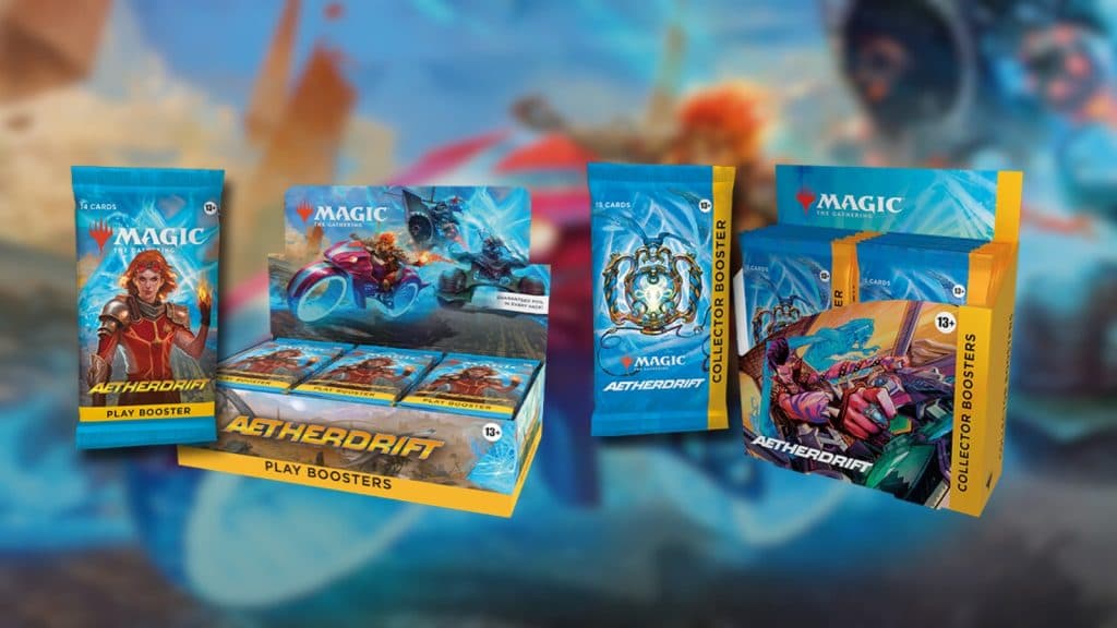 MTG Aetherdrift Booster Packs