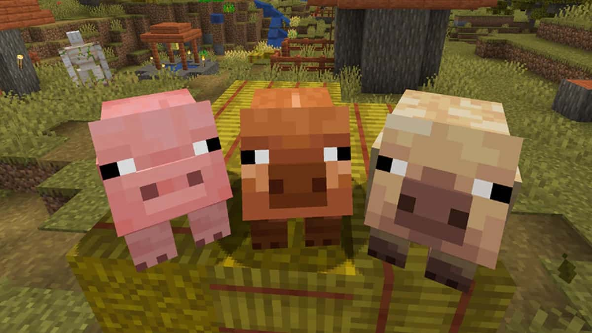 Minecraft test feature adds new pig varients and better loadstone crafting