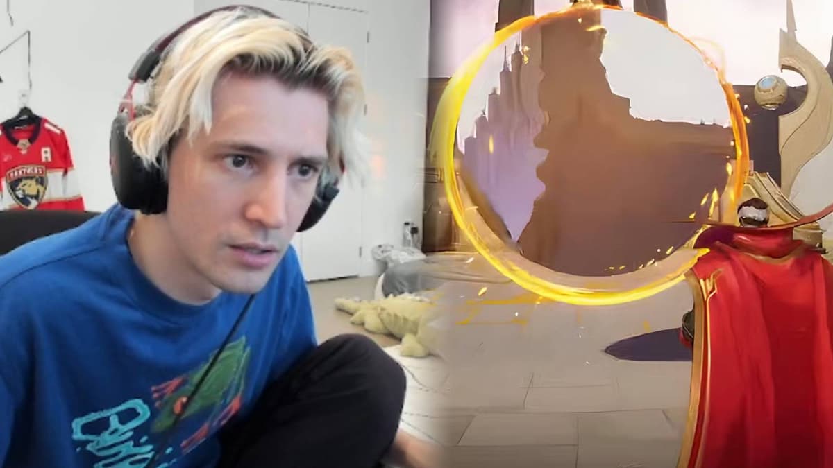 xQc playing Marvel Rivals