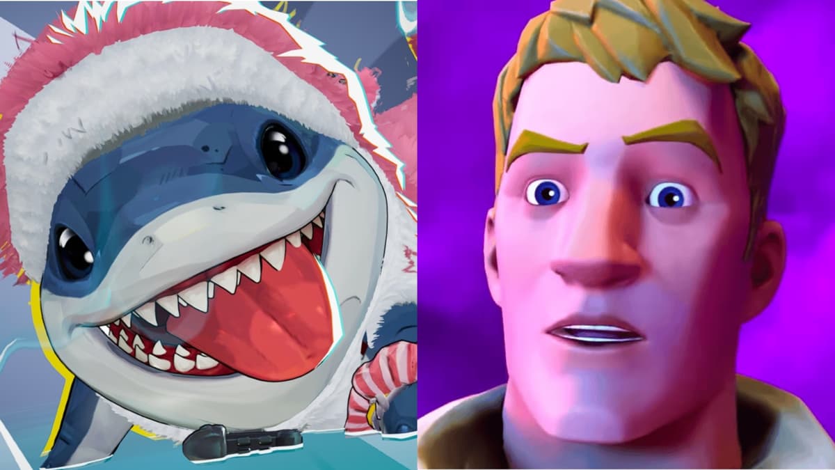 A screenshot featuring Jeff from Marvel Rivals and Jonesy from Fortnite.