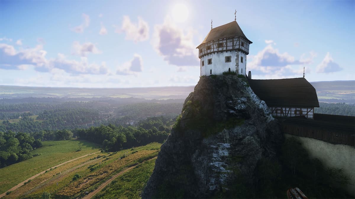 Trosky castle in kingdom come deliverance 2