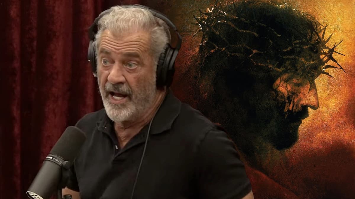 Mel Gibson on the Joe Rogan Experience and The Passion of the Christ poster