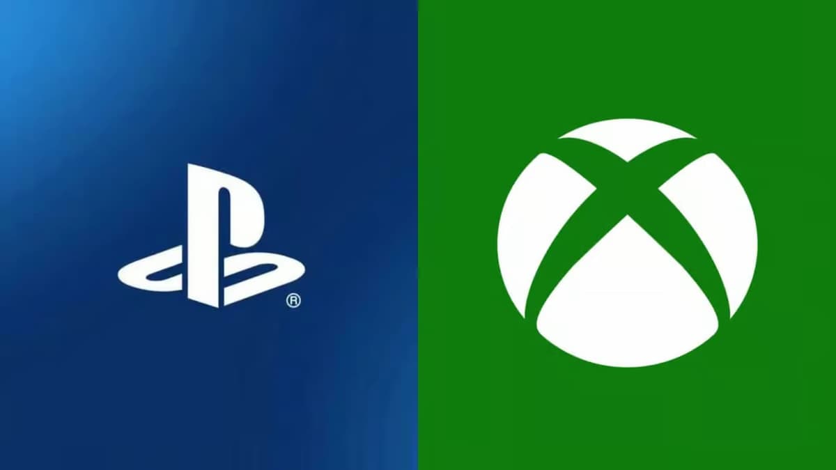 The PlayStation and Xbox logos next to each other