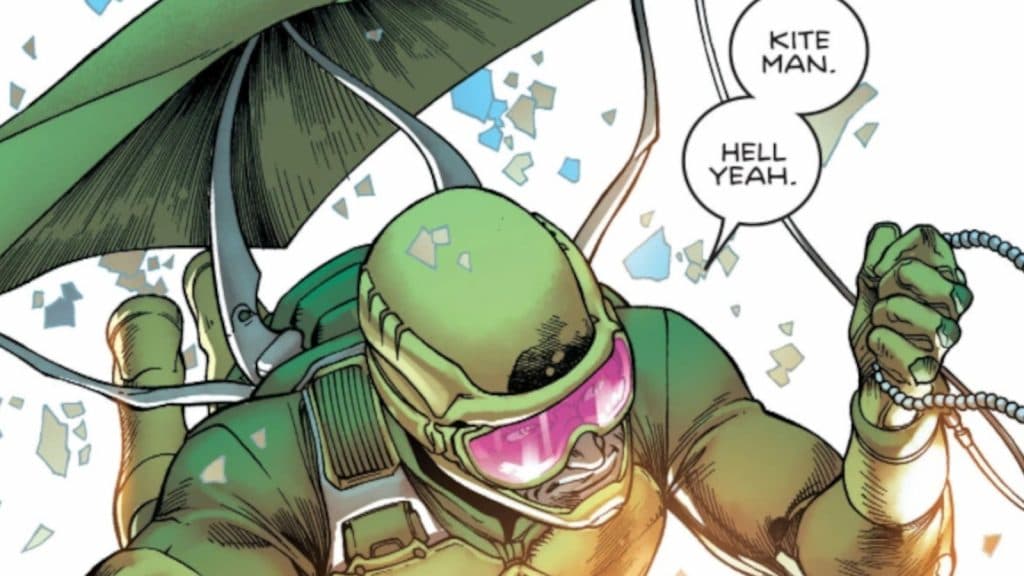 Kite-Man. Hell yeah.