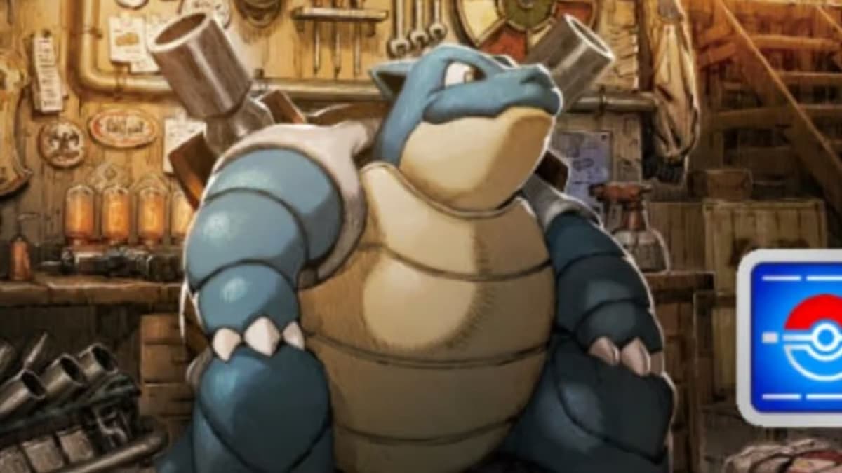 New Blastoise card art from latest limited-time-event