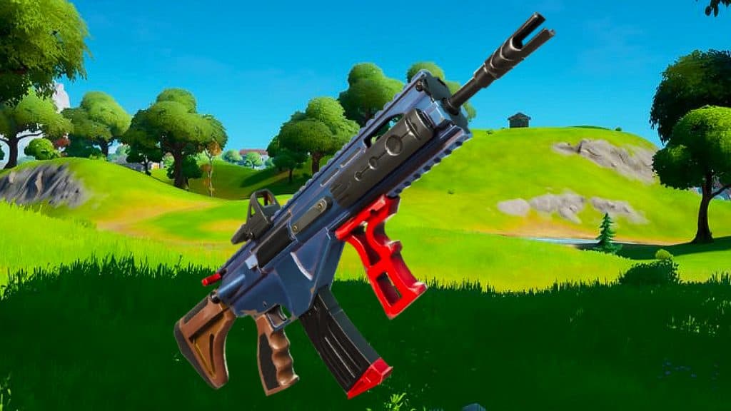 MK-Seven Assault Rifle in Fortnite from Chapter 3 Season 1.