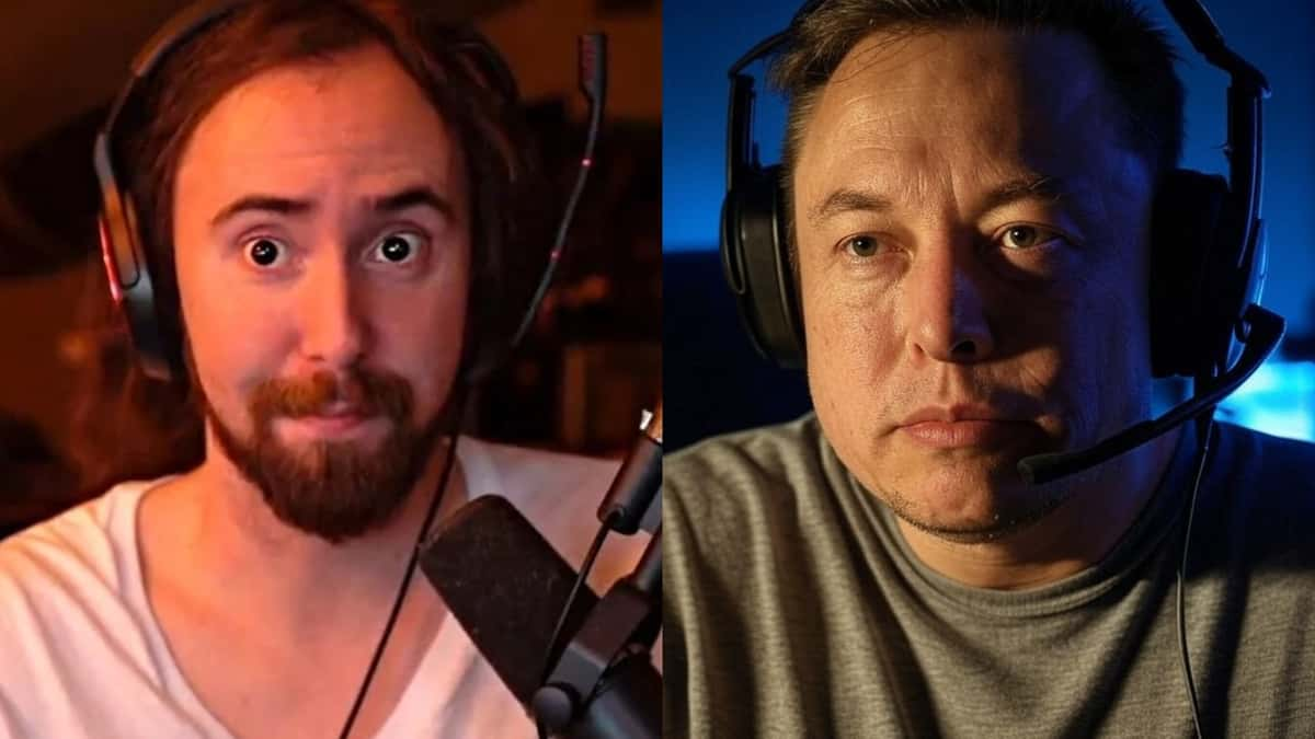 asmongold and elon musk side by side images