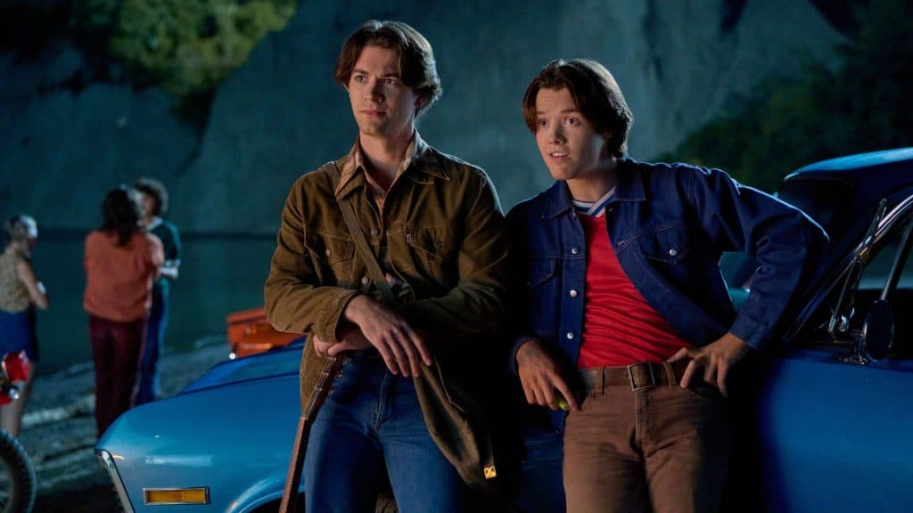 Colton and Rick in the 1974 timeline of The Way Home Season 3